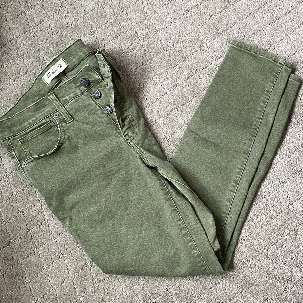 Madewell 9” High Rise Skinny Crop